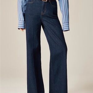 J. Crew Dark Blue Trouser Jeans